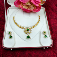 FS Collection Royal Look Austrian Stone Necklace Set