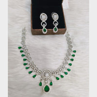 FS Collection Exclusive American Diamond Necklace Set