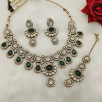 FS Collection Graceful Pota Stone Necklace Set 