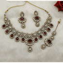 FS Collection Graceful Pota Stone Necklace Set