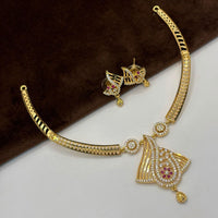 FS Collection Glamorous Austrian Stone Elegant Necklace Set