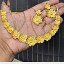 FS Collection Glamorous Floral Design Necklace Set