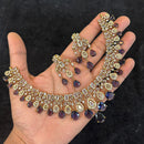 FS Collection Sparkling American Diamond Designer Necklace Set