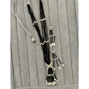 FS Collection Pearl And Beads Austrian Stone Long Necklace Set
