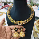 FS Collection Glamorous Pota Stone Choker Necklace Set