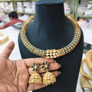 FS Collection Glamorous Pota Stone Choker Necklace Set