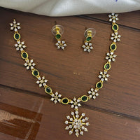 FS Collection Premium Austrian Stone And Crystal Stone Necklace Set