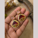 FS Collection Pota Stone Designer Dangler Earrings