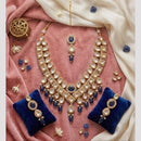 FS Collection Elegant Pota Stone And Beads Necklace Set