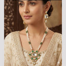 FS Collection Elegant Pota Stone And Beads Necklace Set