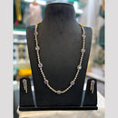 FS Collection Dazzling American Diamond And Austrian Stone Long Necklace Set