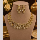FS Collection Royal Look American Daimond And Austrian Stone Necklace Set