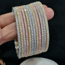 FS Collection Premium Austrian Stone Bangles Set