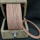 FS Collection Premium Austrian Stone Bangles Set