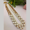 FS Collection Unique Pearl And Beaded Necklace for Traditional Wear