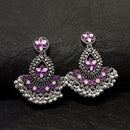 Darshana Jewels Oxidised Plated Dangler Earrings