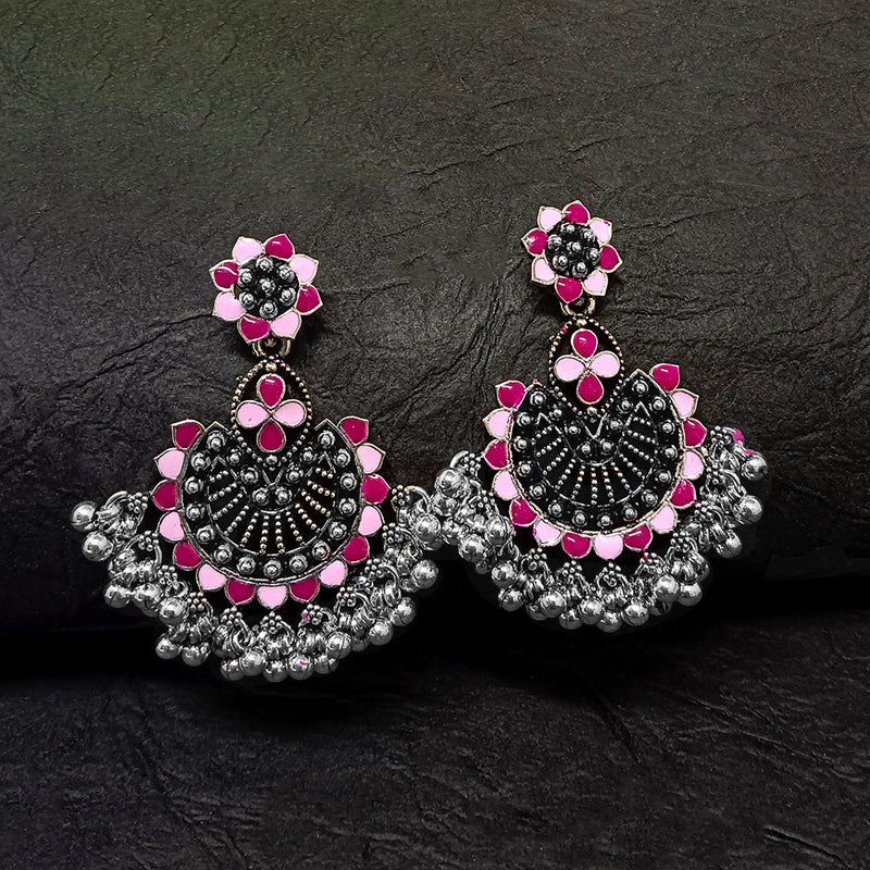 Darshana Jewels Oxidised Plated Dangler Earrings