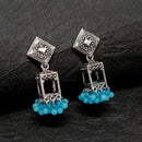 Darshana Jewels Oxidised Plated Jhumki Earrings