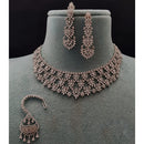 Vivah Creations Premium American Diamond Designer Choker Necklace Set