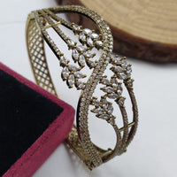 Vivha Creations Luxury American Diamond Designer Openable Bracelet