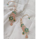 Vivah Creations Glamorous Stylish American Diamond Ear Cuff Earrings