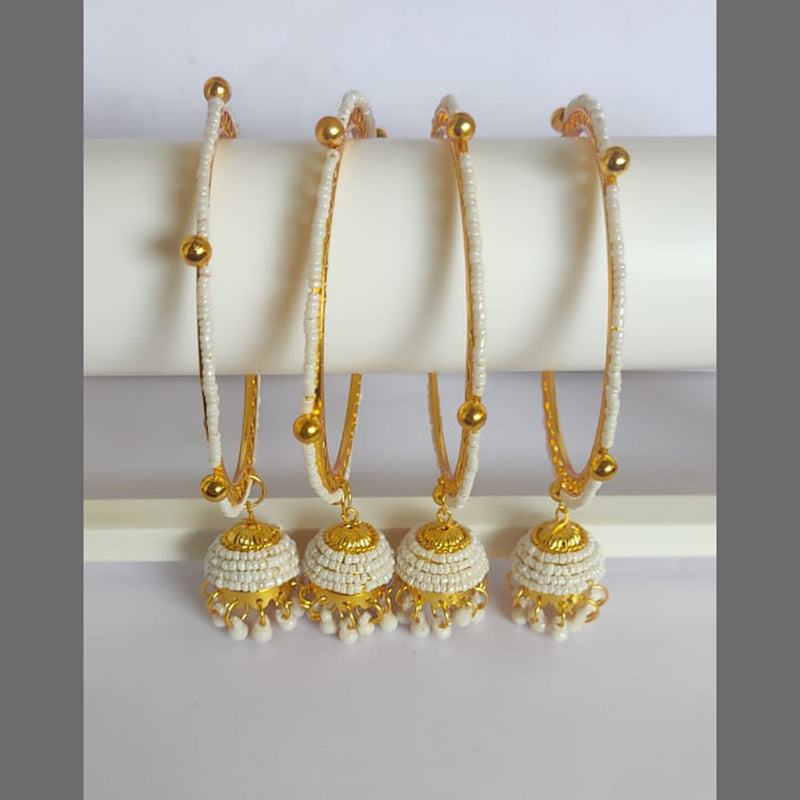 Ravechi Art Gold Plated Bangles Set