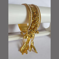 Ravechi Art Gold Plated Openable Bangles Set