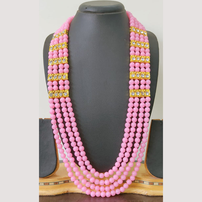 Ravechi Art Gold Plated Pearls Long Necklace