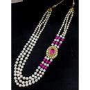 Akruti Collection Pearl Long Necklace