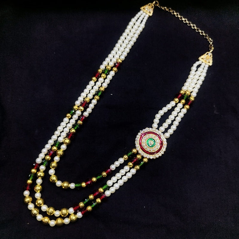 Akruti Collection Pearl Long Necklace