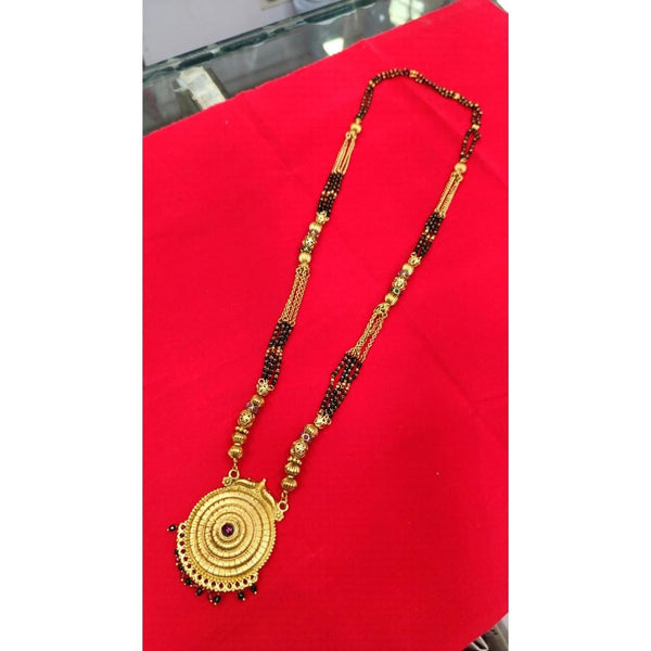 Akruti Collection Gold Plated Mangalsutra