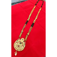 Akruti Collection Gold Plated Mangalsutra