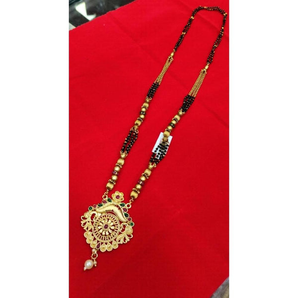 Akruti Collection Gold Plated Mangalsutra