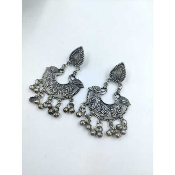 Akruti Collection Oxidised Plated  Dangler Earrings