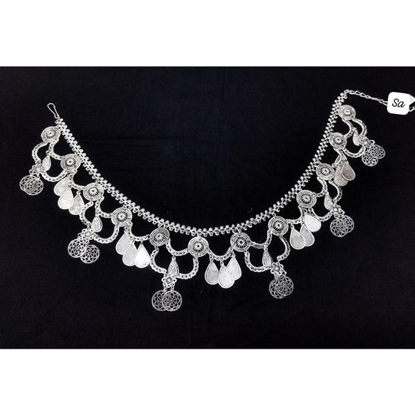 Akruti Collection Oxidised Plated Kamarbandh