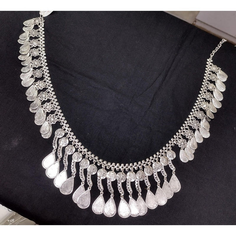 Akruti Collection Oxidised Plated Kamarbandh