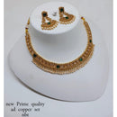 Akruti Collection Copper Ad Stone Necklace Set