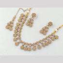 Akruti Collection Gold Plated Neckalce Set