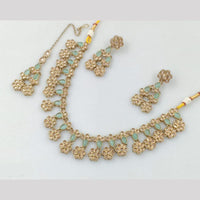 Akruti Collection Gold Plated Neckalce Set