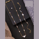 Akruti Collection Gold Plated Beads Combo Set