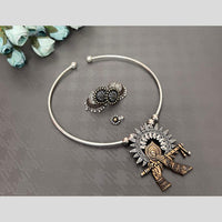 Akruti Collection 2 Tone Plated Necklace Set