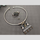 Akruti Collection 2 Tone Plated Necklace Set