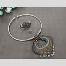 Akruti Collection 2 Tone Plated Necklace Set