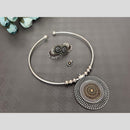 Akruti Collection 2 Tone Plated Necklace Set