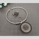 Akruti Collection 2 Tone Plated Necklace Set