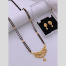 Akruti Collection Gold Plated Austrian Stone Mangalsutra Set