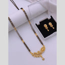 Akruti Collection Gold Plated Austrian Stone Mangalsutra Set