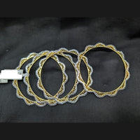 Akruti Collection Premium 2 Tone Plated Bangle 
