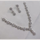 Akruti Collection Shine in Style  American Diamond Necklace Set