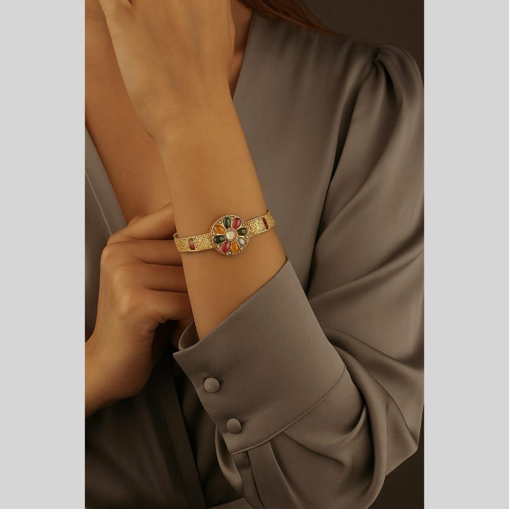 Akruti Collection Stylish Crystal Bracelet